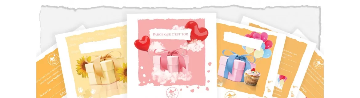 Tarjetas de regalo