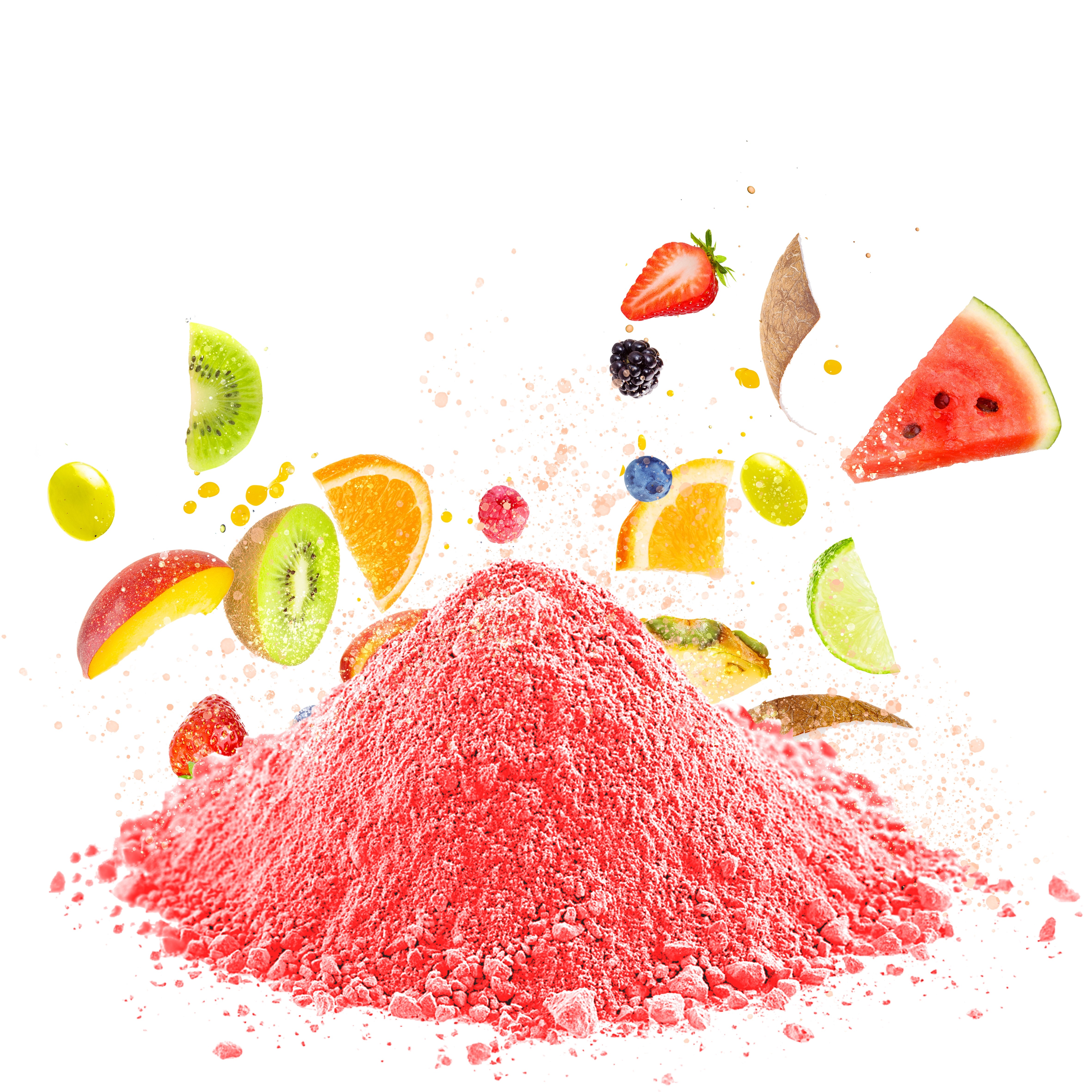 Poudres de fruits, fleurs & plantes