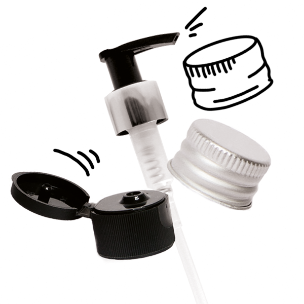 Bouchons, pompes & sprays